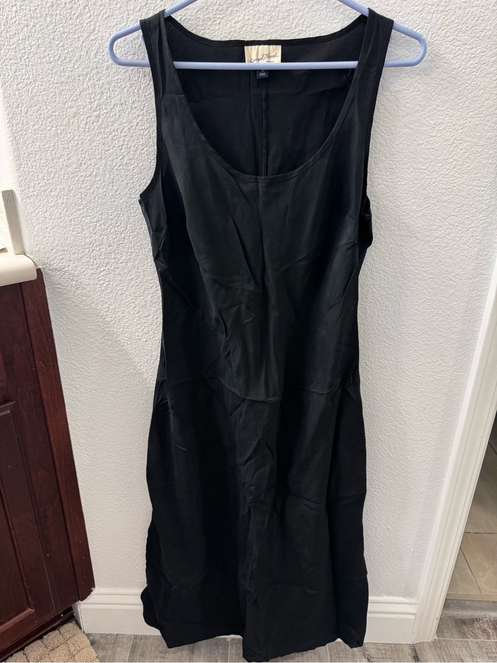 Universal Thread Black Midi Tank Dress